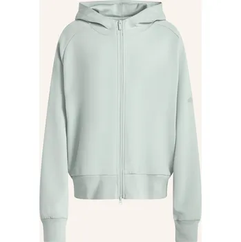 Dámská mikina Adidas Dámská Mikina Soft Lux, tyrkysová, 34