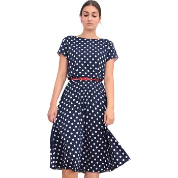 Dámské šaty TopMode Dámské šaty s puntíky 1053302