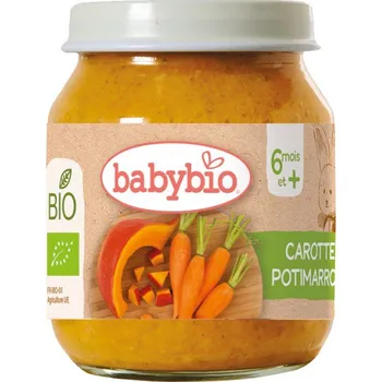 BABYBIO BIO mrkev a dýně 130 g