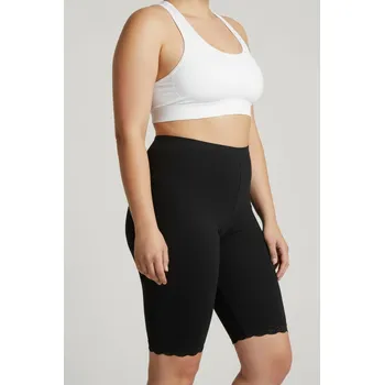 Kalhotky TopMode Bavlněné krajkové boxerky s dlouhou nohavičkou 2 PACK 703168