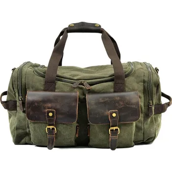 Cestovní taška TopMode Cestovní taška s koženými detaily 503426