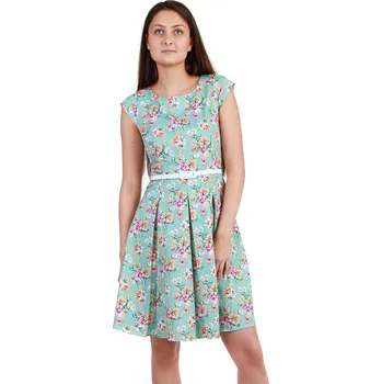 Dámské šaty TopMode Dámské květované šaty 823134