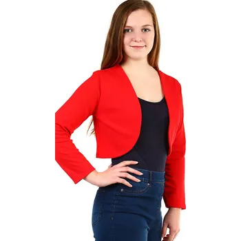 Bolerko TopMode Bolerko s dlouhým rukávem pro plnoštíhlé 411805