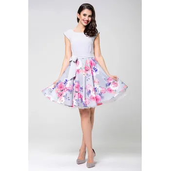 Dámské šaty TopMode Něžné šaty s květinovým potiskem 814943