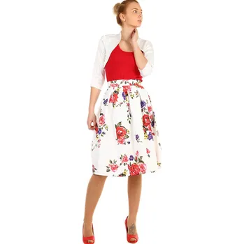 Dámská sukně TopMode Áčková skládaná dámská sukně kolová 293126