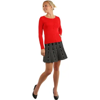 Dámská sukně TopMode Úpletová dámská sukně áčkového střihu 172257