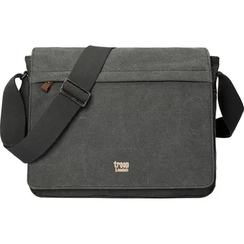 Velká značková taška přes rameno tmavozelená (GT537)