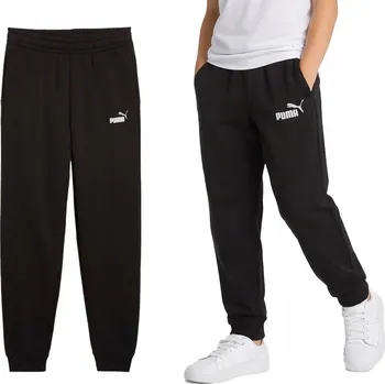Chlapecké tepláky PUMA joggery 68582401 černé, velikost 116