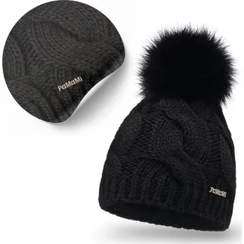 Čepice PaMaMi Zimní čepice beanie černá, univerzální velikost