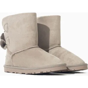 Dívčí kozačky ISLAND BOOT Creme 7595816 29