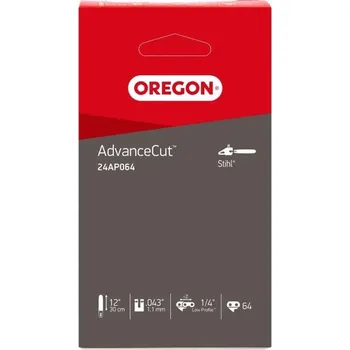 Pilový řetěz Oregon Oregon pilový řetěz 1/4" (1,1 mm) 64 článků na vyvětvovací pily Stihl HTA 65 HTA 85 HTA 86 HT105 HT135 - 24AP064ET