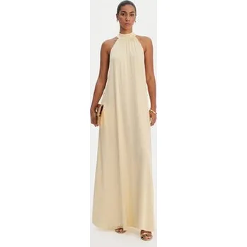 Dámské šaty Fracomina Letní šaty FR26SD3016W41301 Žlutá Relaxed Fit L