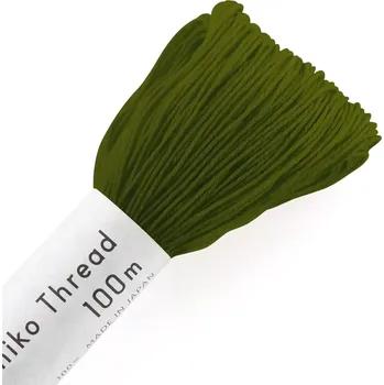 Příze Vyšívací příze na sashiko Olympus 100m, olivově zelená 138, sartor.cz