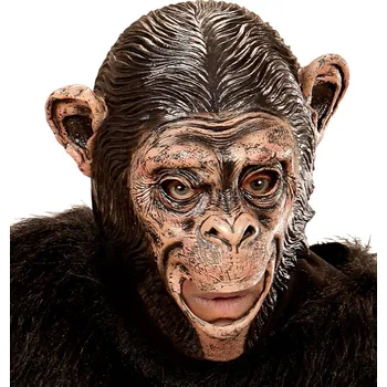 Karnevalová maska Widmann WN00425 latexová maska opice