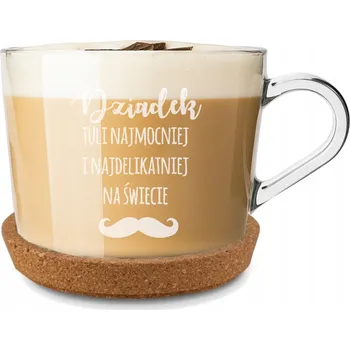 Hrnek AzaliaDesign s gravírováním sklo 450 ml