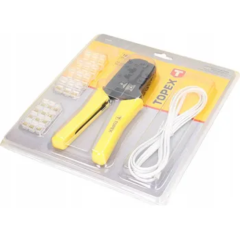 Kleště Krimpovací kleště na telefonní konektory 6P 8P 32D408 TOPEX