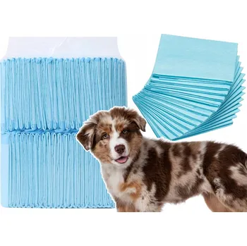 toaleta pro psa HYGIENICKÉ PODLOŽKY ABSORPČNÍ PODLOŽKY PRO VÝCVIK ČISTOTNOSTI PSA 40KS 60X60CM