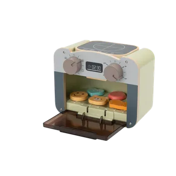 Dětská kuchyňka Kidland Dřevěná trouba s příslušenstvím pro děti