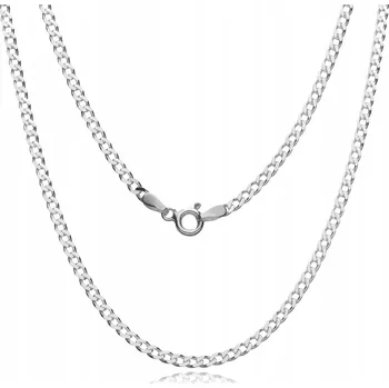 Řetízek STŘÍBRNÝ ŘETÍZEK PANCR 925 DÁMSKÝ/PÁNSKÝ 45 cm