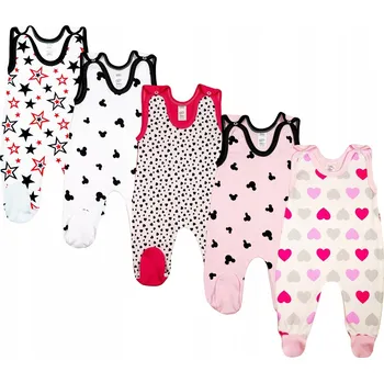 Dámské spodní prádlo DUPIČKY BAVLNĚNÉ 5 KS BALENÍ vel. 86 KLEKLE