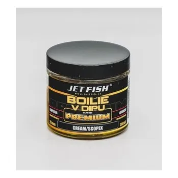 Boilies Jet Fish Boilie v dipu Premium Classic Cream/Scopex_200ml_20mm