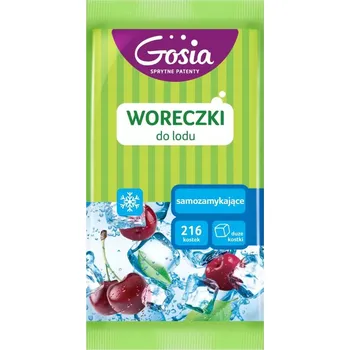 Tvořítko na led Sáčky na led 216 kostek, samouzavírací GOSIA