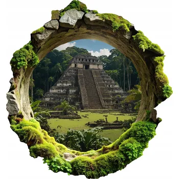 Obraz Samolepící Nálepka Vyřezávaná Podle Obrysu 56x60 cm Tropická Scenérie