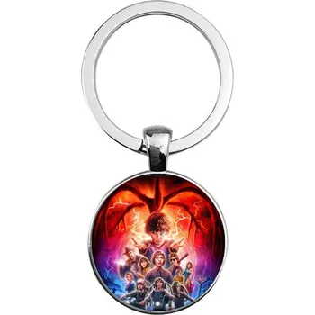 Klíčenka Stranger Things - postavy (Přívěšek na klíče Stranger Things)