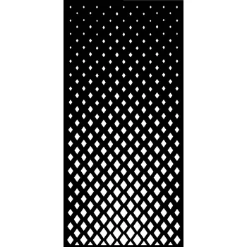 Plech designový plech, laserem vypálený vzor 9010 - ocelový děrovaný plech, designová výplň, rozměr 1000 x 2000 x 2,5 mm, bez povrchové úpravy