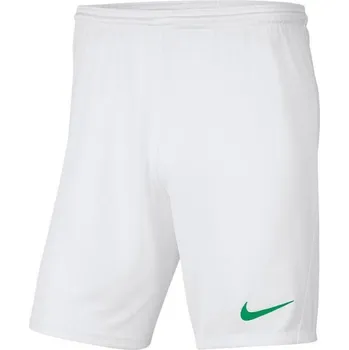 Kraťasy Nike Park III BV6855 102 - BÍLÉ; XL