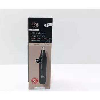 Strojek na vlasy CIEN BEAUTY – ZASTŘIHOVAČ CHLOUPKŮ V NOSE A UŠÍCH – KOMPAKTNÍ – VODĚODOLNÝ IPX4