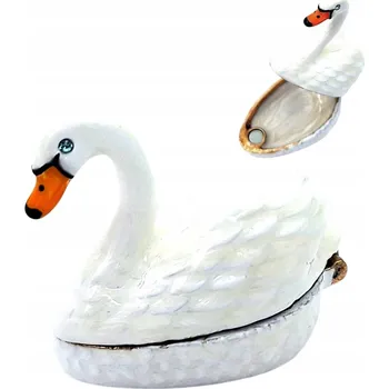 Obraz Výjimečná kovová dárková krabička - Labuť - B0736-02