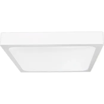 V-TAC LED Stropní Svítidlo Stropní Svítidlo přisazené, Čtverec IP44, senzor, 24W, bílé