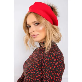 Čepice TopMode Jednobarevný baret z vlny 969429