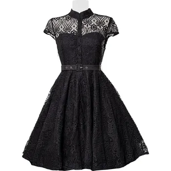 Dámské šaty TopMode Luxusní vintage krajkové šaty 816690