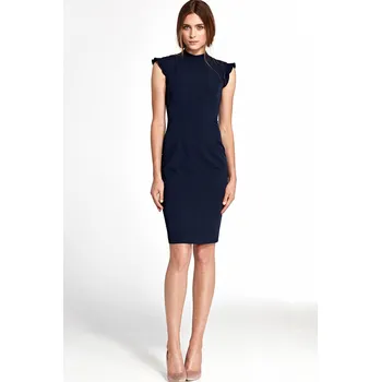 Dámské šaty TopMode Pouzdrové šaty s kanýry na rukávech 490201