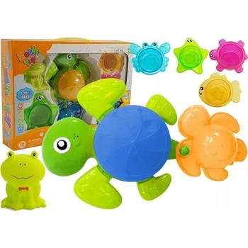 HRAČKA DO VANY PLOVOUCÍ ŽELVA NA NATAHOVÁNÍ DO VODY DO VANY PRO DĚTI