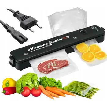 Vakuovačka SVÁŘEČKA FÓLIÍ VAKUOVÁ BALIČKA ELEKTRICKÁ NA POTRAVINY + 10 SÁČKŮ