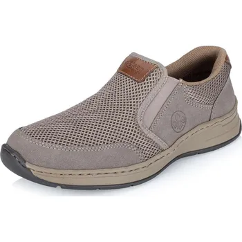 Pánské mokasíny Pánské mokasíny RIEKER 14363-64 béžová S6 46