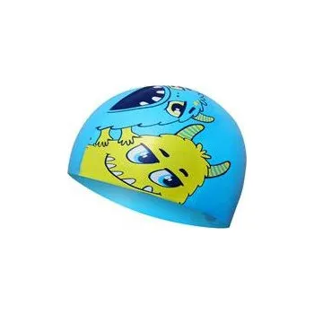 Plavecká čepice Plavecká čepice pro děti Silikonová Nils Aqua modrá