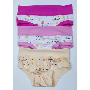 Dívčí spodní prádlo Lovelygirl Dětské kalhotky Emybimba B/2912 Barva: Vícebarevná, Velikost: 3