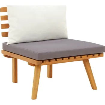 Zahradní křeslo s poduškami masivní akáciové dřevo - 8719883780450