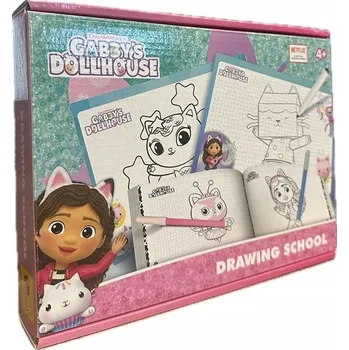 kreativní sada Gabi Kočičí Domeček Kreativní Sada LISCIANI Tabule, Sešit, Fixy