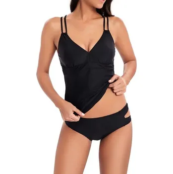 Dámské plavky Plavky tankini La Orchid černé vel. 3XL