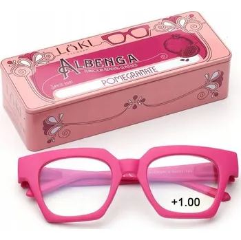 Obraz +1.0 Dioptrie LOKI - ITALY Brýle k počítači s filtrem modrého světla, brýle na čtení