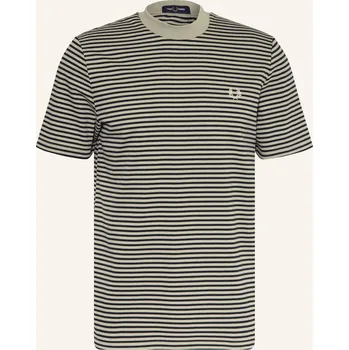 Pánské oblečení Fred Perry Pánské Tričko, světle zelená / tmavě modrá, XXL