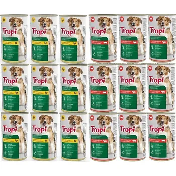 Krmivo pro psa Tropi krmivo mokré krmivo drůbeží 1,25 kg