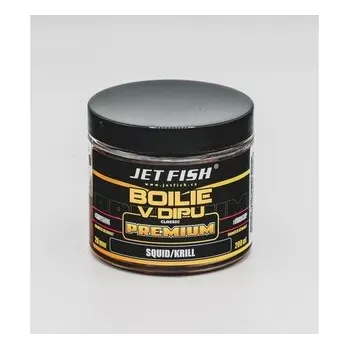 Boilies Jet Fish Boilie v dipu Premium Classic Squid/Krill_200ml_20mm