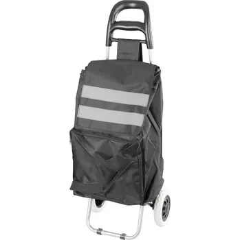 Strend Pro 2170597 Vozík Demeter, PE/PVC, EVA, 30 kg, 35x30x96 cm, nákupní