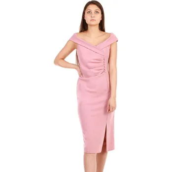 Dámské šaty TopMode Společenské šaty s knoflíčky 802793